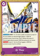 Carte One Piece El Thor OP15-075 UC
