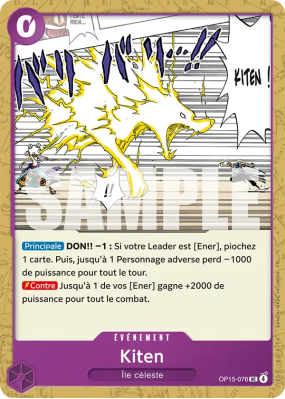 Carte One Piece Kiten OP15-076 UC