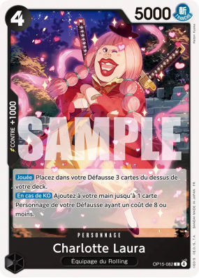 Carte One Piece Charlotte Laura OP15-082 C