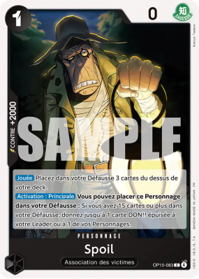 Carte One Piece Spoil OP15-083 C
