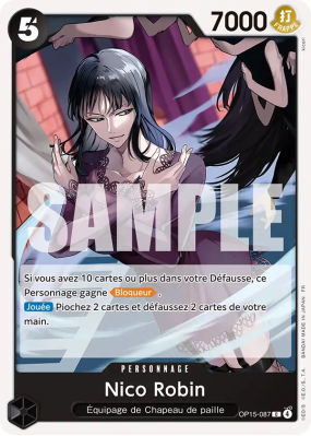 Carte One Piece Nico Robin OP15-087 C