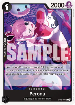 Carte One Piece Perona OP15-090 UC