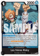 Carte One Piece Les frères Risky OP15-093 C