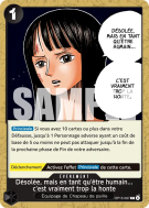 Carte One Piece Désolée, mais en tant qu'être humain c'est vraiment trop la honte OP15-097 C
