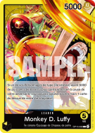 Carte One Piece Monkey D. Luffy OP15-098 L