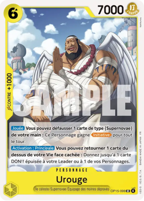 Carte One Piece Urouge OP15-099 UC
