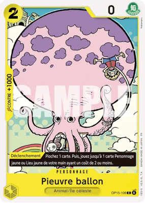 Carte One Piece Pieuvre ballon OP15-106 C