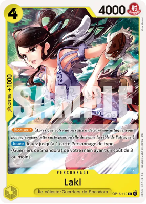 Carte One Piece Laki OP15-112 C