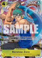 Carte One Piece Roronoa Zoro OP15-113 SR ALT ART