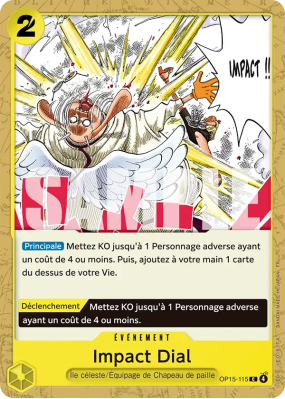 Carte One Piece Impact Dial OP15-115 C