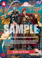 Carte One Piece Kidd et Killer EB01-003 SP CARD