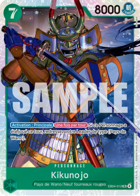 Carte One Piece Kikunojo EB04-012 SR
