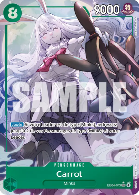 Carte One Piece Carrot EB04-013 SR ALT ART