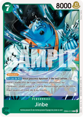 Carte One Piece Jinbe EB04-015 R