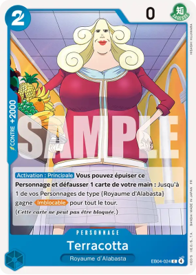 Carte One Piece Terracotta EB04-024 C
