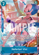 Carte One Piece Nefertari Vivi EB04-025 SR ALT ART