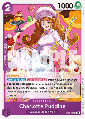 Carte One Piece Charlotte Pudding EB04-034 C