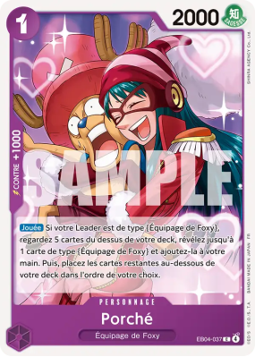 Carte One Piece Porché EB04-037 C