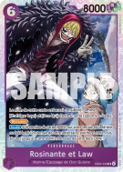 Carte One Piece Rosinante et Law EB04-038 SR