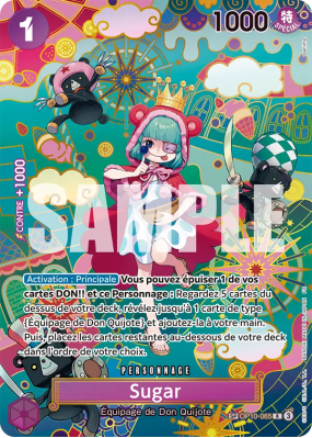 Carte One Piece Sugar OP10-065 SP CARD