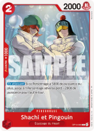 Carte One Piece Shachi et Pingouin OP14-006 C