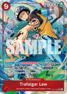 Carte One Piece Trafalgar Law OP14-009 SR ALT ART