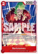 Carte One Piece Bartolomeo OP14-011 UC