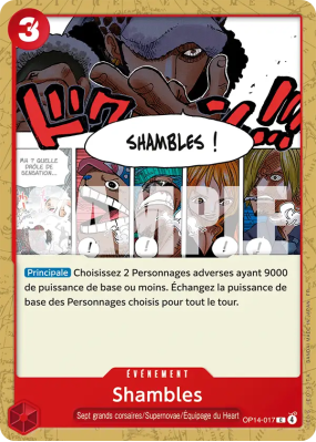 Carte One Piece Shambles OP14-017 C