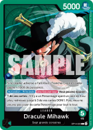 Carte One Piece Dracule Mihawk OP14-020 L
