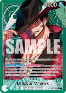 Carte One Piece Dracule Mihawk OP14-020 L ALT ART