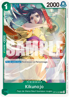 Carte One Piece Kikunojo OP14-023 R