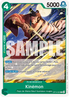 Carte One Piece Kinémon OP14-024 C