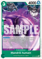 Carte One Piece Mandrill humain OP14-032 UC