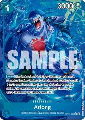 Carte One Piece Arlong OP14-042 R ALT ART
