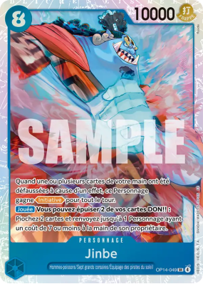 Carte One Piece Jinbe OP14-049 SR