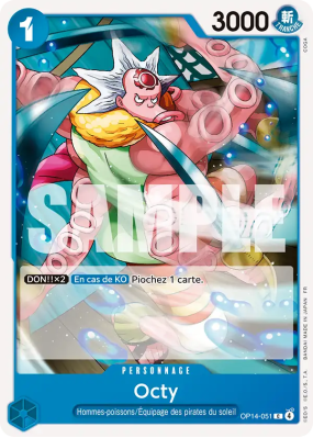 Carte One Piece Octy OP14-051 C