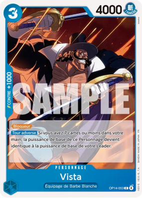 Carte One Piece Vista OP14-053 C