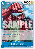 Carte One Piece Fisher Tiger OP14-054 UC