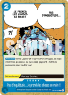 Carte One Piece Pas d'inquiétude Je prends les choses en main !! OP14-057 C