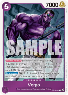 Carte One Piece Vergo OP14-061 R