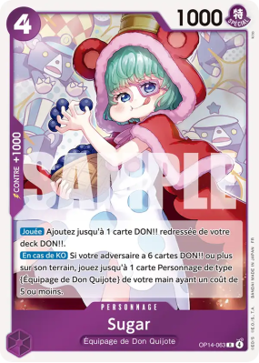 Carte One Piece Sugar OP14-063 R