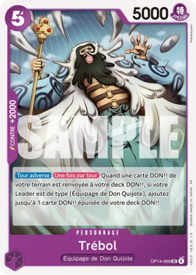 Carte One Piece Trébol OP14-068 UC