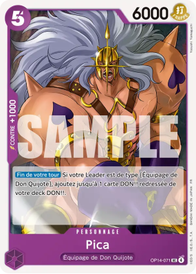 Carte One Piece Pica OP14-071 UC
