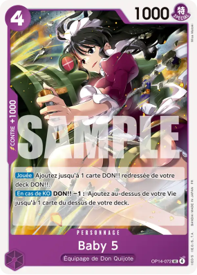 Carte One Piece Baby 5 OP14-072 UC