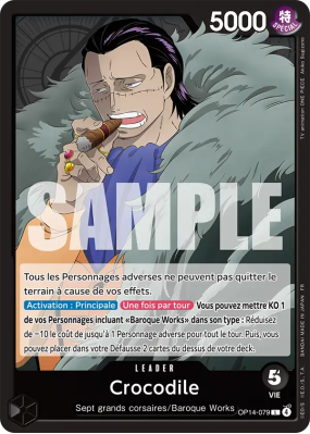 Carte One Piece Crocodile OP14-079 L