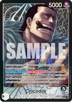 Carte One Piece Crocodile OP14-079 L ALT ART