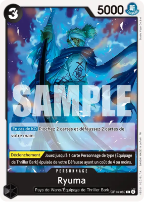 Carte One Piece Ryuma OP14-089 C