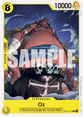 Carte One Piece Oz OP14-101 C