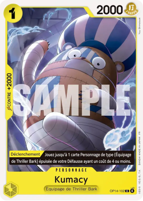 Carte One Piece Kumacy OP14-102 C