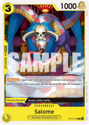Carte One Piece Salome OP14-106 C